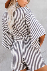 Mono de algodón con bolsillos y lazo "Wind In My Sails"